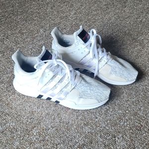 Men's white Adidas EQT ADV/91-16 sneakers. US size 10.5.